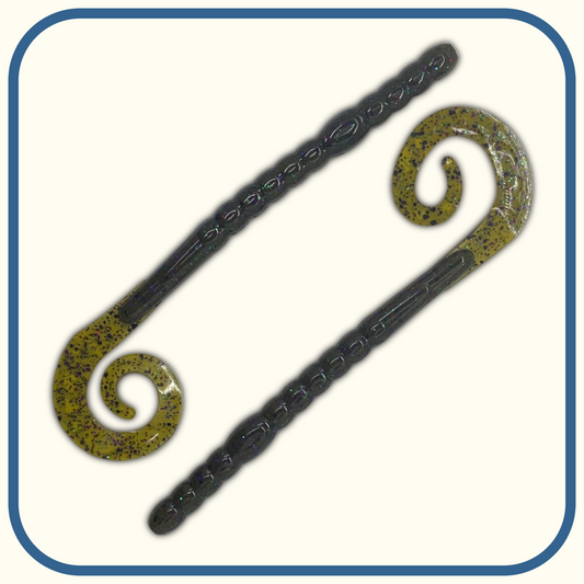 Watermelon Candy Curly Tail